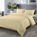 darrahopens Home & Garden > Bedding Royal Comfort Bamboo Blended Quilt Cover Set 1000TC Ultra Soft Luxury Bedding - Double - Ivory