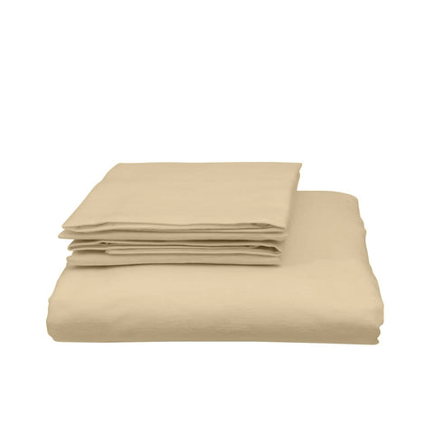 darrahopens Home & Garden > Bedding Royal Comfort Bamboo Blended Quilt Cover Set 1000TC Ultra Soft Luxury Bedding - Double - Ivory