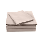 darrahopens Home & Garden > Bedding Royal Comfort Bamboo Blended Sheet & Pillowcases Set 1000TC Ultra Soft Bedding - Double - Warm Grey