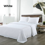 darrahopens Home & Garden > Bedding Royal Comfort Bamboo Blended Sheet & Pillowcases Set 1000TC Ultra Soft Bedding - Queen - White
