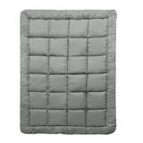 Darrahopens Home & Garden > Bedding Royal Comfort Charcoal Bamboo Blend Topper 800GSM 45cm Skirt Luxury Bedding - Single - Charcoal