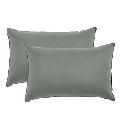 Darrahopens Home & Garden > Bedding Royal Comfort Charcoal Bamboo Pillow Hotel Quality Luxury Twin Pack