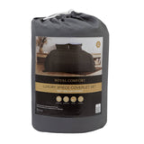 darrahopens Home & Garden > Bedding Royal Comfort Coverlet Set Bedspread Soft Touch Easy Care Breathable 3 Piece Set - Queen - Charcoal