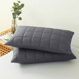 darrahopens Home & Garden > Bedding Royal Comfort Coverlet Set Bedspread Soft Touch Easy Care Breathable 3 Piece Set - Queen - Charcoal