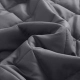 darrahopens Home & Garden > Bedding Royal Comfort Coverlet Set Bedspread Soft Touch Easy Care Breathable 3 Piece Set - Queen - Charcoal