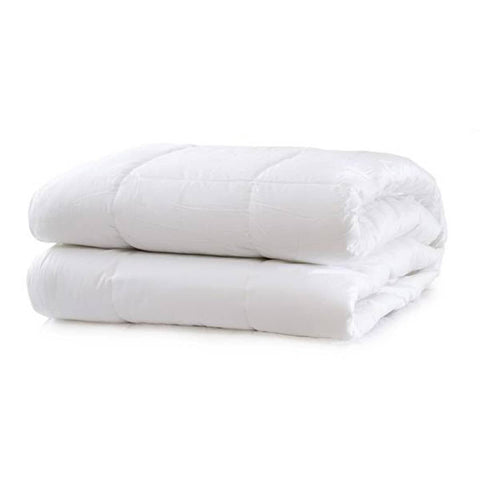 darrahopens Home & Garden > Bedding Royal Comfort Fitted Foam Cover Underlay Goose Mattress Topper 1000GSM - King - White