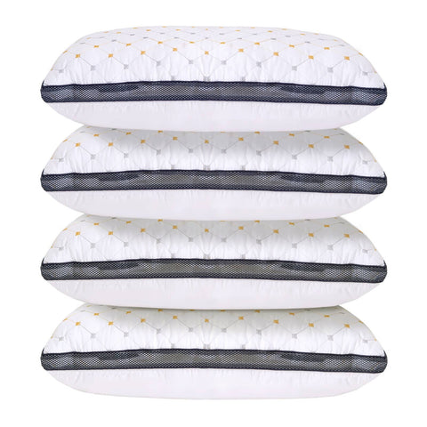 darrahopens Home & Garden > Bedding Royal Comfort Luxury Air Mesh Pillows 4 Pack Hotel Quality Checked Ultra Comfort
