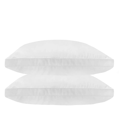 darrahopens Home & Garden > Bedding Royal Comfort Luxury Bamboo Blend Gusset Pillow Twin Pack 4cm Gusset Support