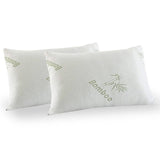 darrahopens Home & Garden > Bedding Royal Comfort Luxury Bamboo Covered Memory Foam Pillow Twin Pack Hypoallergenic