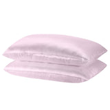 darrahopens Home & Garden > Bedding Royal Comfort Mulberry Soft Silk Hypoallergenic Pillowcase Twin Pack 51 x 76cm - Lilac
