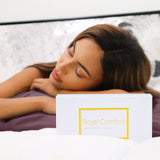darrahopens Home & Garden > Bedding Royal Comfort Mulberry Soft Silk Hypoallergenic Pillowcase Twin Pack 51 x 76cm - Malaga Wine
