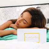 darrahopens Home & Garden > Bedding Royal Comfort Mulberry Soft Silk Hypoallergenic Pillowcase Twin Pack 51 x 76cm - Mint