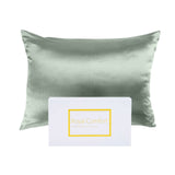 darrahopens Home & Garden > Bedding Royal Comfort Mulberry Soft Silk Hypoallergenic Pillowcase Twin Pack 51 x 76cm - Sage