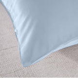 darrahopens Home & Garden > Bedding Royal Comfort Mulberry Soft Silk Hypoallergenic Pillowcase Twin Pack 51 x 76cm - Soft Blue