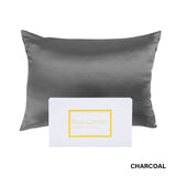 darrahopens Home & Garden > Bedding Royal Comfort Pure Silk Pillow Case 100% Mulberry Silk Hypoallergenic Pillowcase - Charcoal