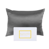 darrahopens Home & Garden > Bedding Royal Comfort Pure Silk Pillow Case 100% Mulberry Silk Hypoallergenic Pillowcase - Charcoal