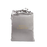 darrahopens Home & Garden > Bedding Royal Comfort Satin Sheet Set 3 Piece Fitted Sheet Pillowcase Soft  - King - Charcoal