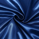 darrahopens Home & Garden > Bedding Royal Comfort Satin Sheet Set 4 Piece Fitted Flat Sheet Pillowcases  - King - Navy Blue