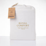 darrahopens Home & Garden > Bedding Royal Comfort Vintage Washed 100% Cotton Sheet Set Fitted Flat Sheet Pillowcases - King - White