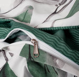 Darrahopens Home & Garden > Bedding Sally microfiber reversible quilt cover set-super king size