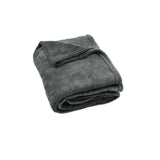 Darrahopens Home & Garden > Bedding Super Soft Coral Fleece Large Throw Rug Grey
