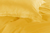 Darrahopens Home & Garden > Bedding Tailored 1000TC Ultra Soft Super King Size Yellow Duvet Doona Quilt Cover Set