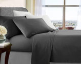 Darrahopens Home & Garden > Bedding ultra soft microfibre sheet set double charcoal