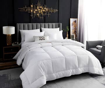 Darrahopens Home & Garden > Bedding ultra warm winter weight down alternative quilt doona 800gsm queen