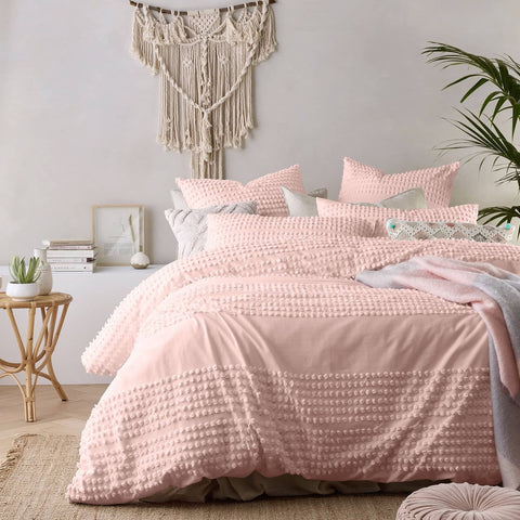 Darrahopens Home & Garden > Bedding Vintage Design Homewares Betty Blush Quilt Cover Set Queen