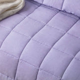 Darrahopens Home & Garden > Bedding Vintage Design Homewares Lilac French Linen Coverlet Set King