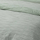 Darrahopens Home & Garden > Bedding Vintage Design Homewares Malvern Sage Cotton Quilt Cover Set King