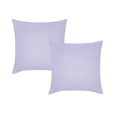 Darrahopens Home & Garden > Bedding Vintage Design Homewares Pair of Lilac French Linen European Pillowcases 65 x 65cm