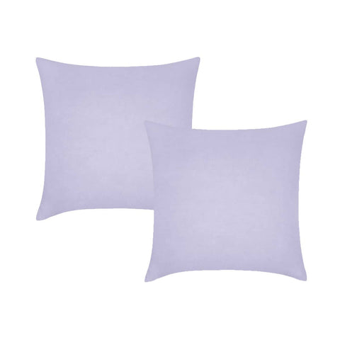 Darrahopens Home & Garden > Bedding Vintage Design Homewares Pair of Lilac French Linen European Pillowcases 65 x 65cm