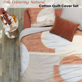 Darrahopens Home & Garden > Bedding VTWonen Pale Colouring Natural Cotton Quilt Cover Set Queen