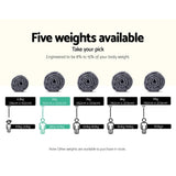 darrahopens Home & Garden > Bedding Weighted Blanket Adult 5KG Heavy Gravity Blankets Microfibre Cover Calming Relax Anxiety Relief Grey