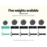 darrahopens Home & Garden > Bedding Weighted Blanket Kids 2.3KG Heavy Gravity Blankets Microfibre Cover Comfort Calming Deep Relax Better Sleep Grey