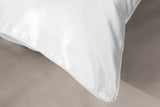 Darrahopens Home & Garden > Bedding White SILK PILLOWCASE - 51X76CM