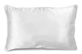 Darrahopens Home & Garden > Bedding White SILK PILLOWCASE - 51X76CM