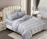Darrahopens Home & Garden > Bedding Winslow Super King Size Duvet Doona Quilt Cover Set
