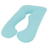 Darrahopens Home & Garden > Bedding Woolcomfort Aus Made Maternity Pregnancy Nursing Sleeping Body Pillow Pillowcase Included Aquamarine