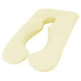 Darrahopens Home & Garden > Bedding Woolcomfort Aus Made Maternity Pregnancy Nursing Sleeping Body Pillow Pillowcase Included Cream