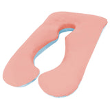 Darrahopens Home & Garden > Bedding Woolcomfort Aus Made Maternity Pregnancy Nursing Sleeping Body Pillow Pillowcase Included Light Pink x Sky
