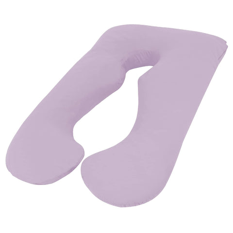 Darrahopens Home & Garden > Bedding Woolcomfort Aus Made Maternity Pregnancy Nursing Sleeping Body Pillow Pillowcase Included Lilac