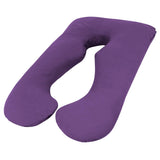 Darrahopens Home & Garden > Bedding Woolcomfort Aus Made Maternity Pregnancy Nursing Sleeping Body Pillow Pillowcase Included Purple