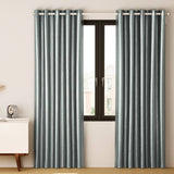 Darrahopens Home & Garden > Curtains Artiss 2X Blockout Curtains Blackout Window Curtain Eyelet 180x213cm Grey