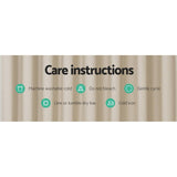 Darrahopens Home & Garden > Curtains Artiss 2X Blockout Curtains Blackout Window Curtain Eyelet 240x230cm Beige