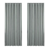 Darrahopens Home & Garden > Curtains Artiss 2X Blockout Curtains Blackout Window Curtain Eyelet 240x230cm Grey