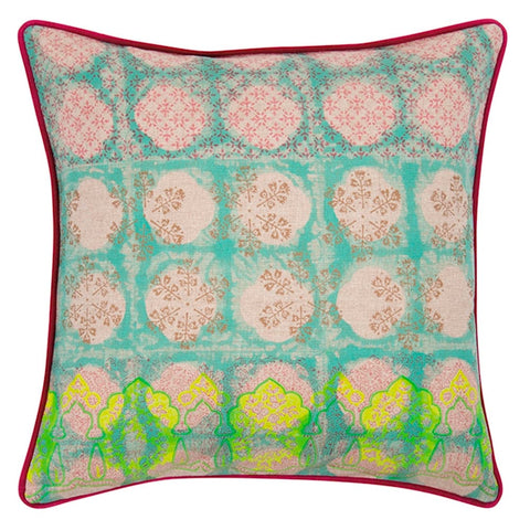 Darrahopens Home & Garden > Decor Avia Fuchsia Cushion Cover Multicoloured