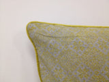 Darrahopens Home & Garden > Decor Azuk Mustard Yellow & Grey Cushion Cover