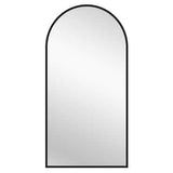 Darrahopens Home & Garden > Decor Black Metal Arch Mirror - X Large 100cm x 200cm